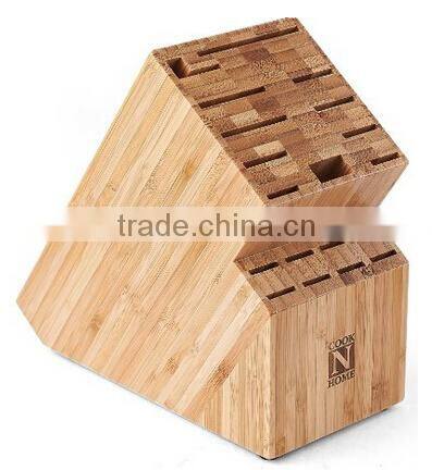 Durable and cheap most popular design bamboo knife rest for sale