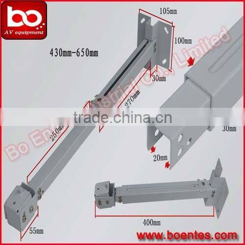 Projector Ceiling Adjustable Mount Bracket/Wall Mount Kit/Ceiling Mounting Drop for Projector Display Furniture