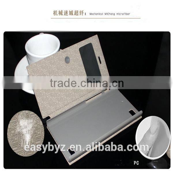 Mobile phone accessories phone case leather flip case for blackberry Z3, for blackberry z3 case flip