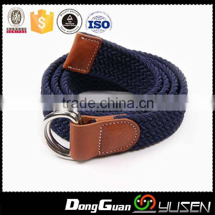 China Wholesale Good Quality Casual Classic Mens Woven Belts