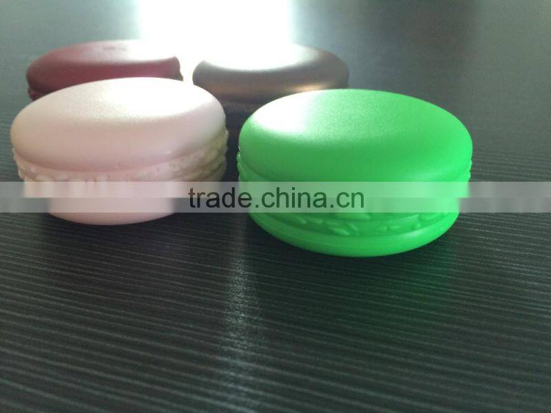 China cosmetic packaging colorful 10g pp cream jar