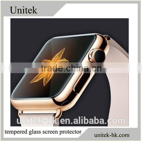 Full Size Covered 2.5D Curved 9H Tempered Glass Screen Protector Protective For apple watch
