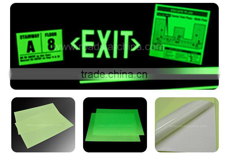 High durability printable acrylic luminescent film