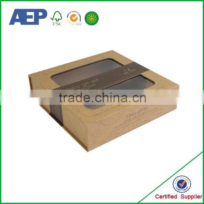 High quality decorative flat pack Make Up Cosmetic Box