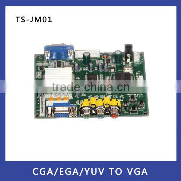 Factory supply! HD9800 Cga Ega Rgb TO Vga Game ConverterHot sales!