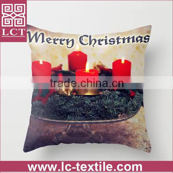 Supply heat transfer printing advertising pillow with synthetic-filled insert included(LCTP0012)