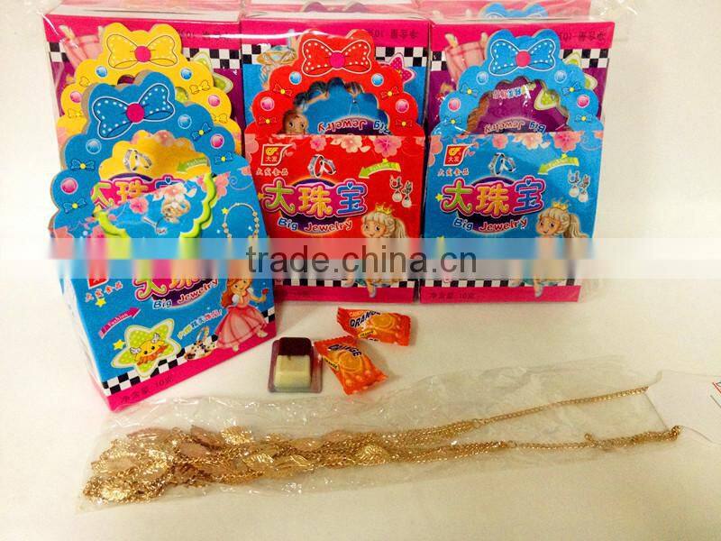 Jewelry box candy toy