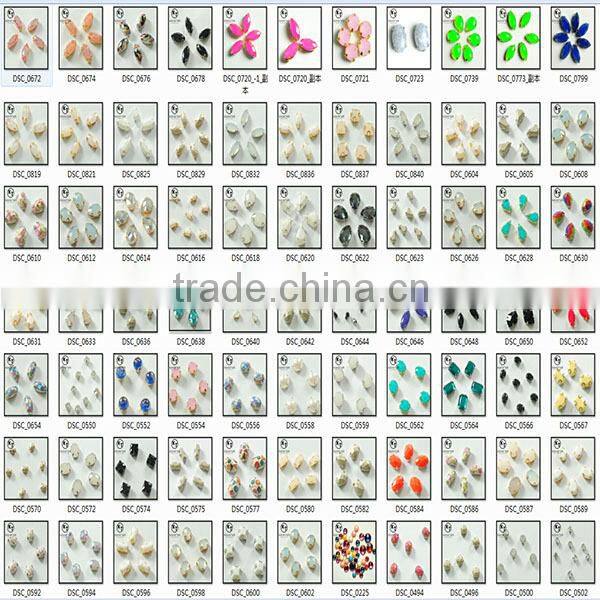 Top selling bling bling 10*14mm drop shape crystal stones wholesales