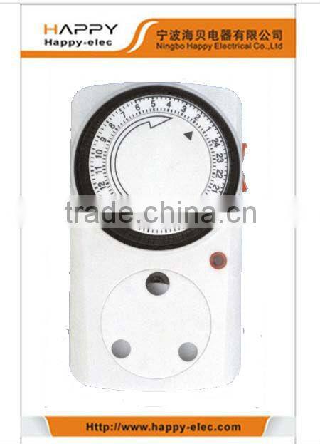 24 hours manual timer switch with South African plug