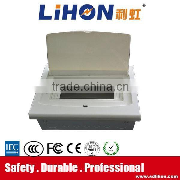 plastic or metal cover electrical plastic distribution box with switch