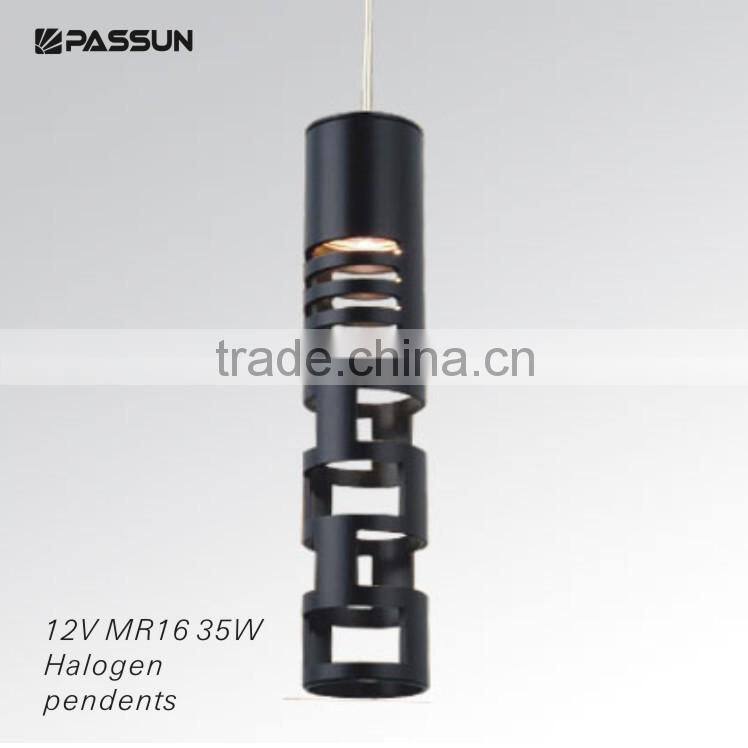 12V MR16 aluminum 35w indoor halogen pendant hanging light