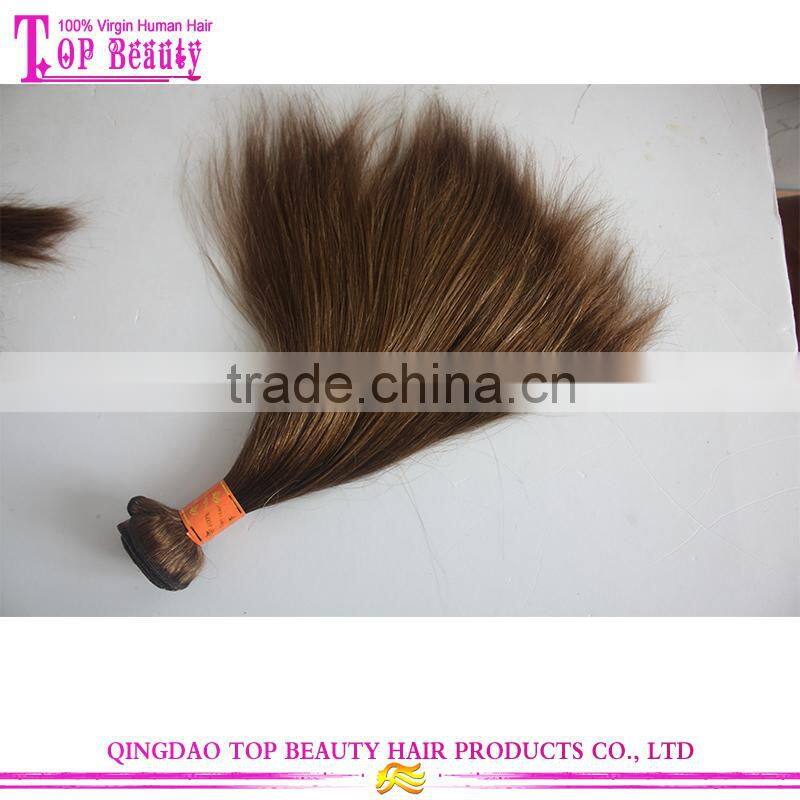 Alibaba Trade Assurance Brazilian Hair Weave Blonde And Brown Grade 6A Brown Weave Human Hair