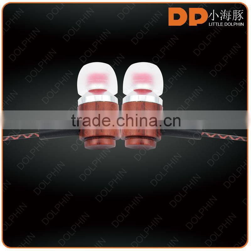 gadgets 2016 active noise cancelling wooden earbuds wood headphones for apple mobile phone