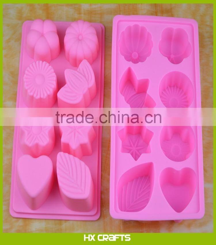 Non-Stick Chocolate, Candy, Baking and Craft Mold Heat-Resistant Fun Novelty Shapes Silicone Ice Cube Tray