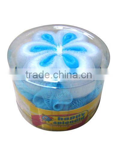 bath sponge/bath net sponge ball/mesh bath sponge