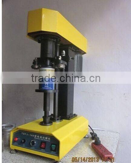TDFJ-160 small sealing machine/aluminum can sealing machine/soda can sealing machine