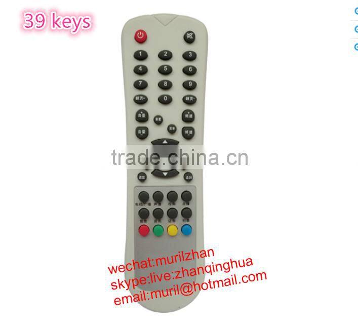 High Quality ZF Black 59 Keys lcd/led remote control for Sony