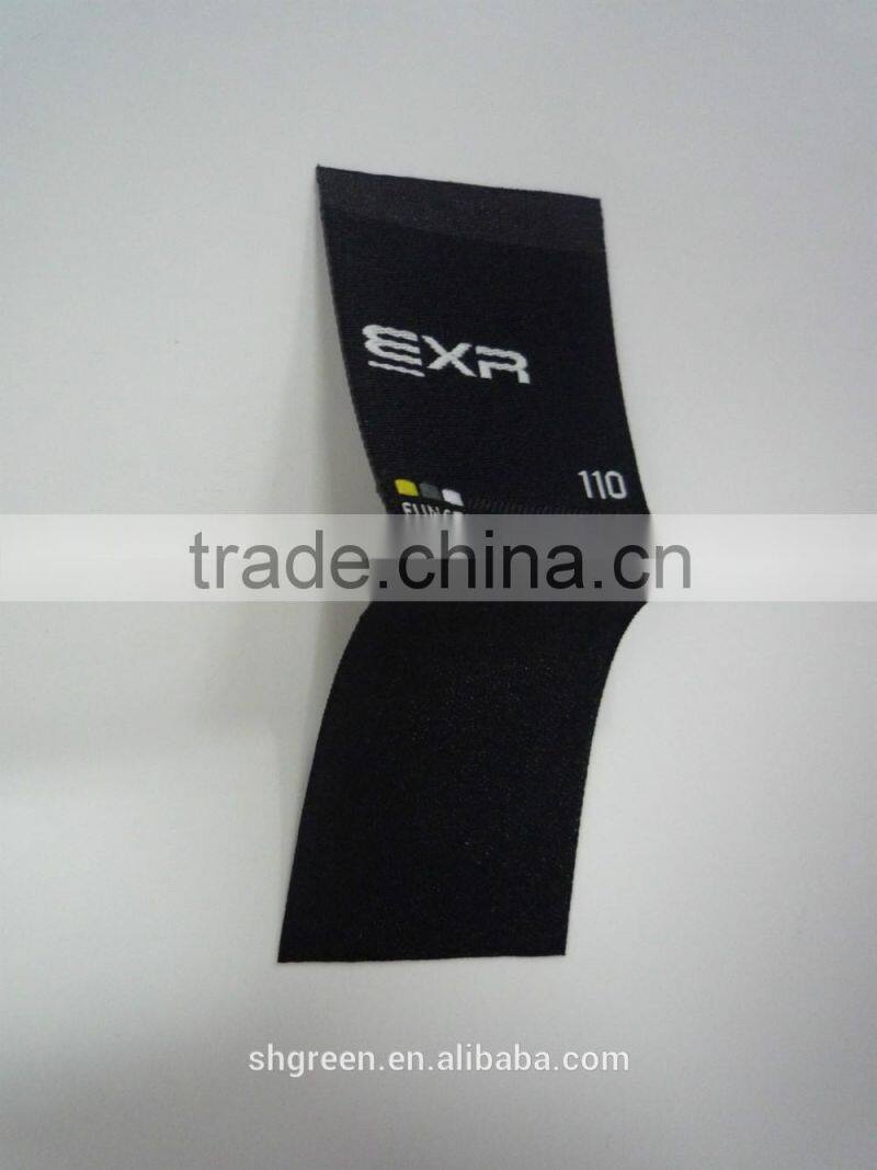 well-known nylon taffeta main woven patch
