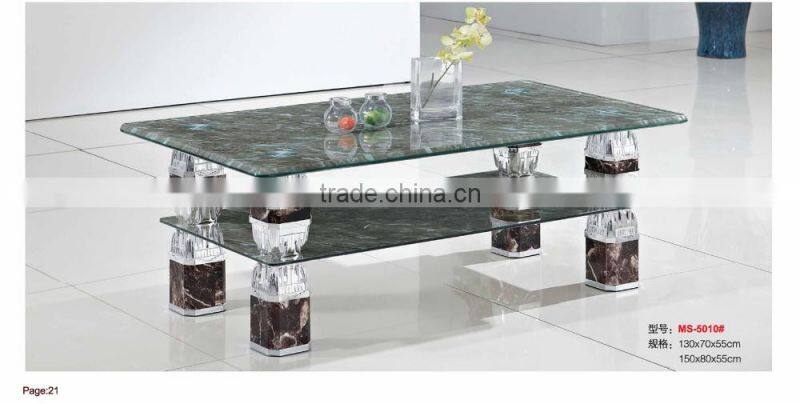 hot sale modern tempered glass coffee table