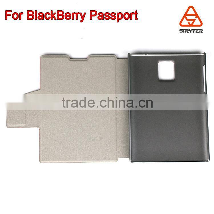 Top quality colorful PU leather case cover for Blackberry passport