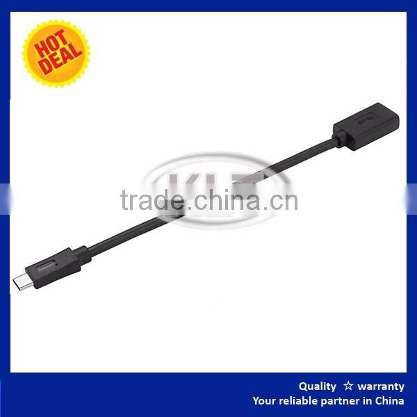 Type-C Male to USB 3.0 Type A Female Adapter OTG Data Cable For Macbook Black