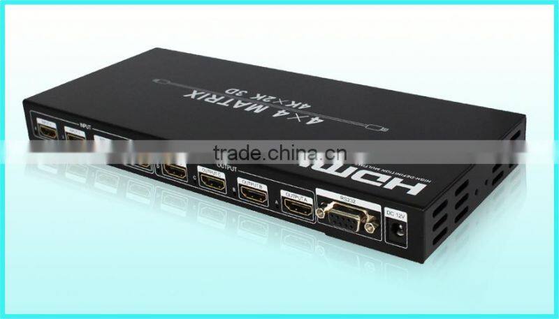 Factory price 4x4 HDMI Matrix with EDID control