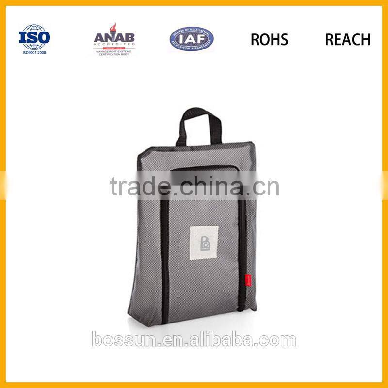 high quality mesh shoe bag set matching travel shoe bag made in china factory