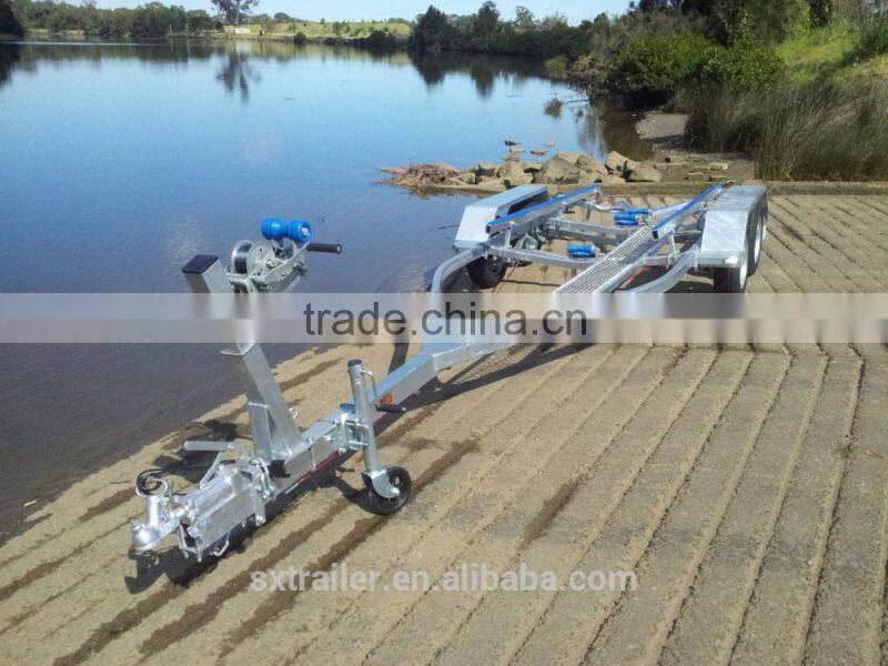 hot galvanizing boat trailer braked CBT-J54W
