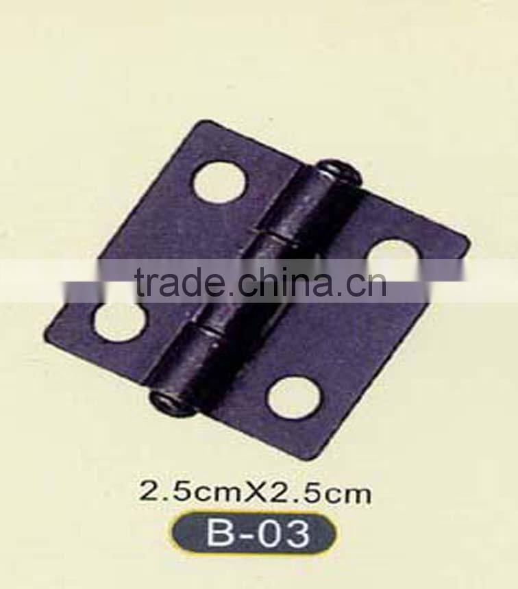 small black color hinges for wooden box