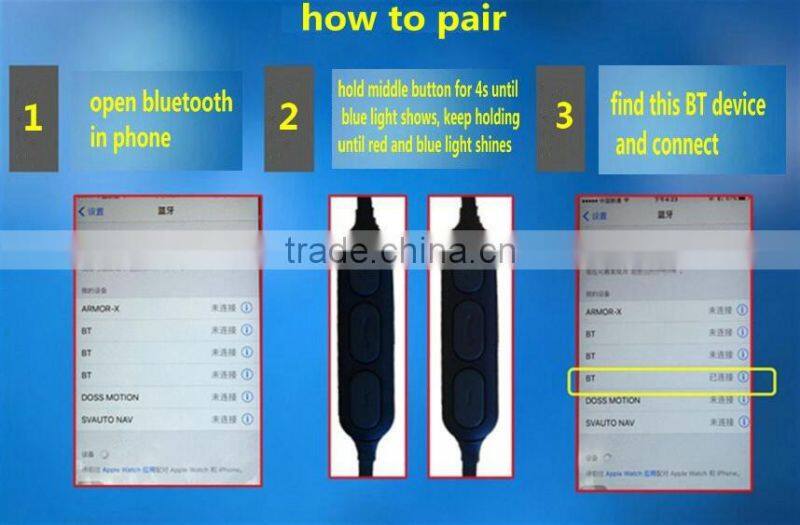 Bluetooth 4.1 Wireless Adapter DIY Half-Finished Cable With USB Wireless Earphone Adapter Transmitter