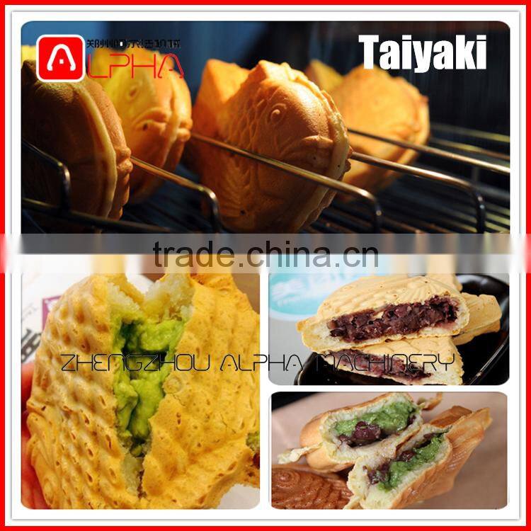 New Style Fish Shape with Open Mouth Taiyaki Maker Machine for Korea Ice Cream Taiyaki