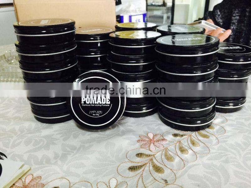 USA Pomade Water Based OEM Strong Hold Wax Private Label Edge Control
