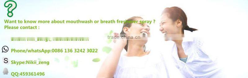 Private label chlorhexidine mouthwash 500ml