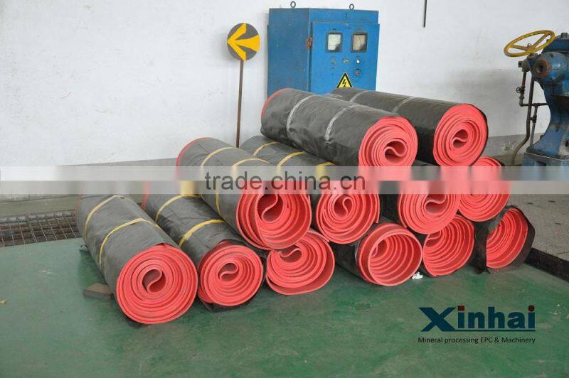 China Red Natural Latex Sheet and Rubber Lining For Mining Machine