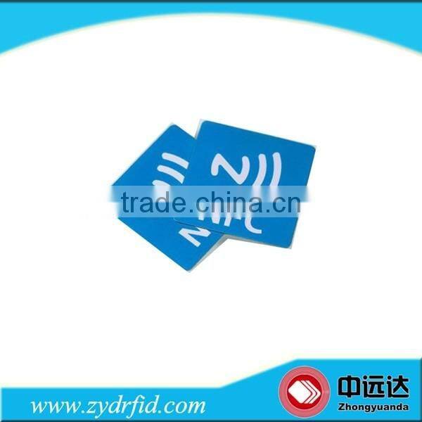 Custom HF 13.56MHz Passive RFID NFC sticker label tag