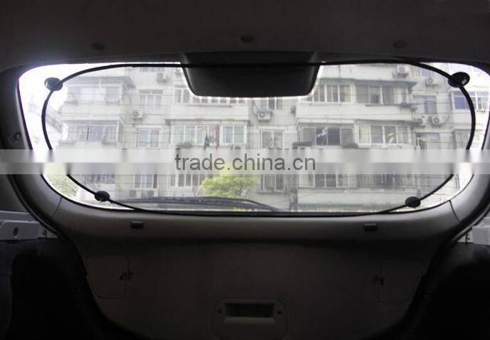Sublimated mesh car shade