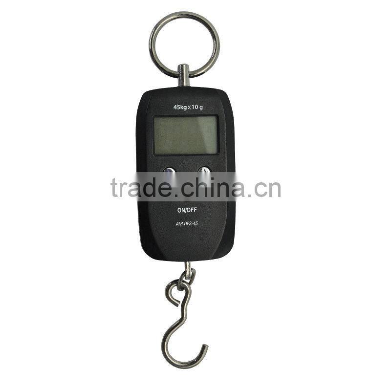 45KG 10g cheap mini digital hanging scale Luggage scale fishing scale