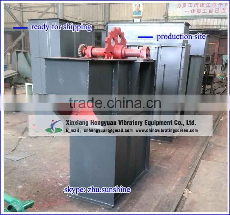 High efficient China mining ore vertical bucket elevator for sale