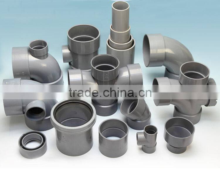 PVC Fitting 20mm, 25mm, 32mm plastic pipe and fittings