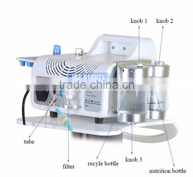 Best quality blackhead suction hydro-microdermabrasion machine for dead skin removal