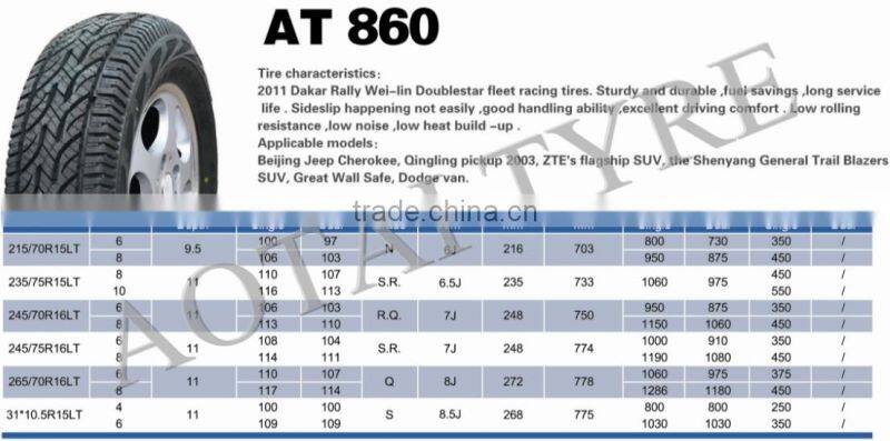 popular auto tire with good price