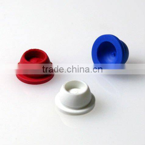 Plastic parts TPE thread cap with all kinds of color