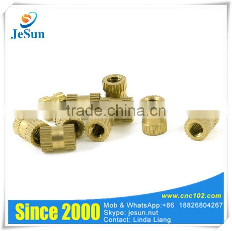 Free Sample Brass Insert Sharp Knurl Nuts,Brass Thumb Nuts M3-M12