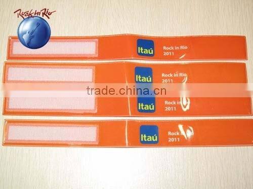 Flexible PVC Rfid Wristbands for Events