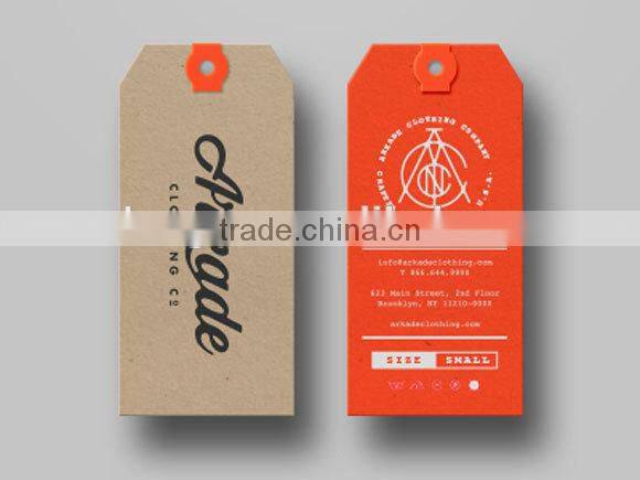 china pvc plastic hang tag printing