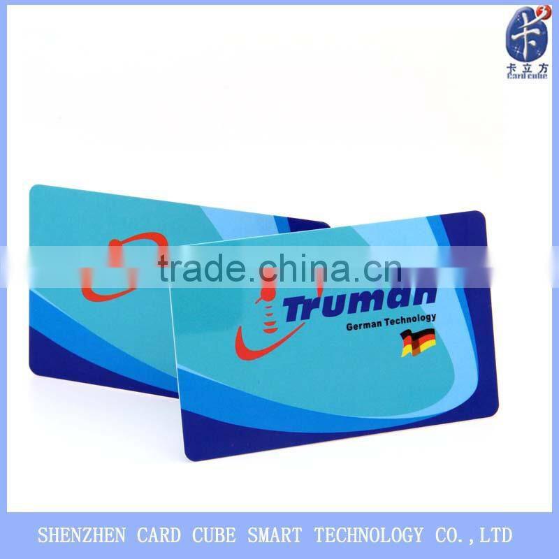 rfid blank pvc card magnetic stripe card