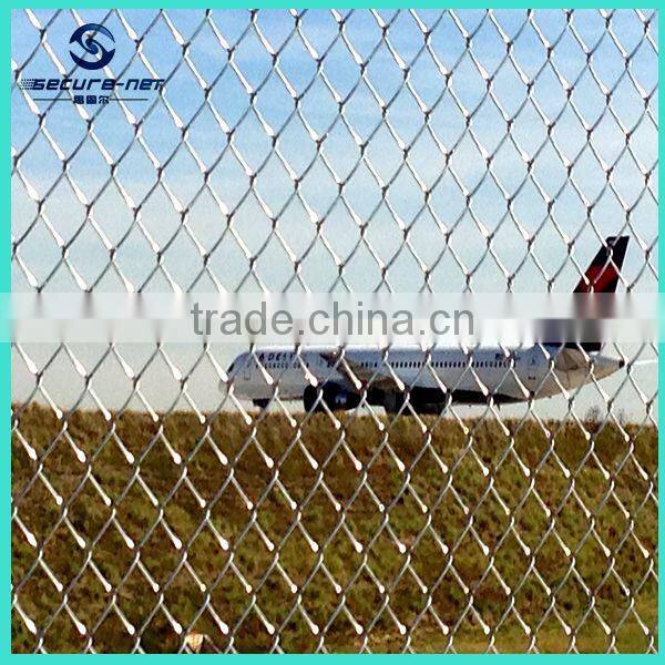 high quality reinforcing security airport chainlink fence