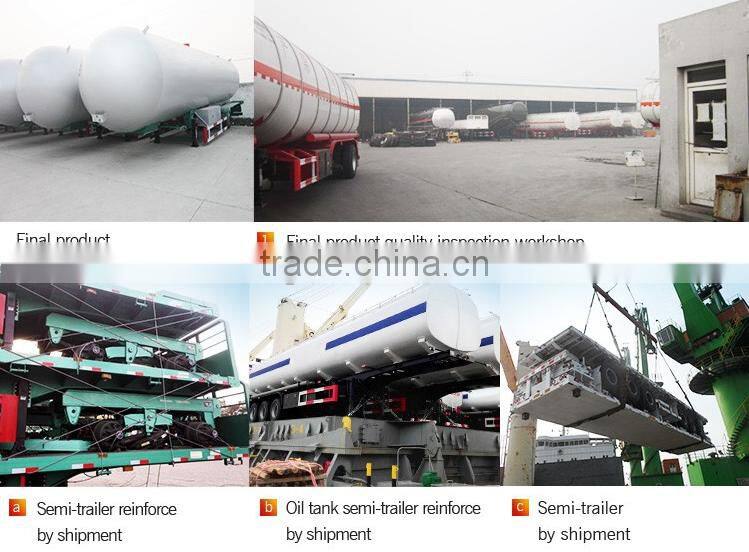 Chinese OEM 45T container carrier chassis skeleton trailer for sale