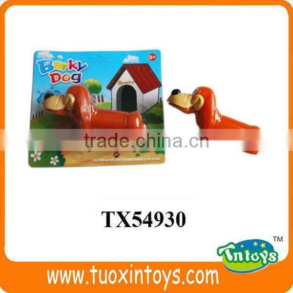 plastic barking dogs toy