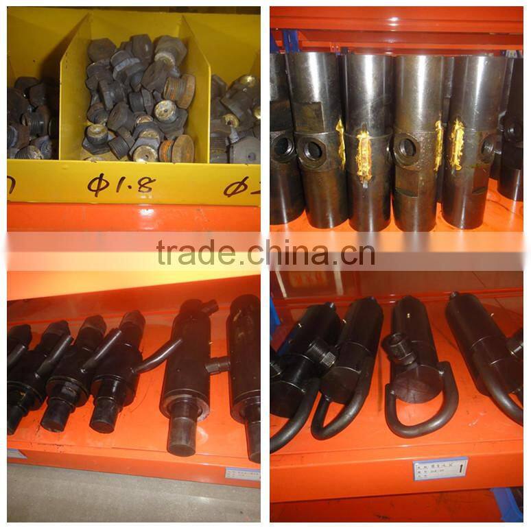 Jet grouting drilling rig with dth equipment